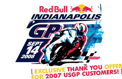2008 Red Bull Indianapolis GP Invite